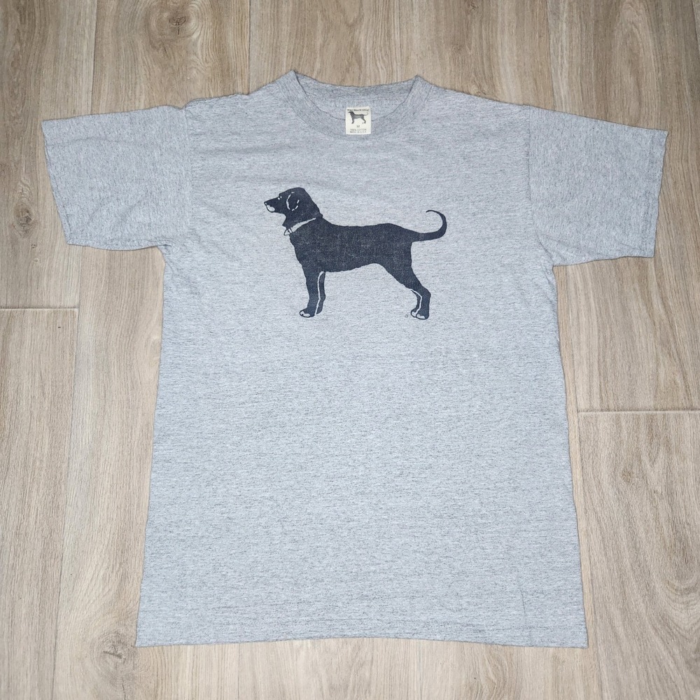 Vintage The Black Dog Martha's Vineyard 1999 T-Shirt Gray Mens Medium USA Made